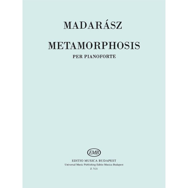 Metamorphosis : per pianoforte
