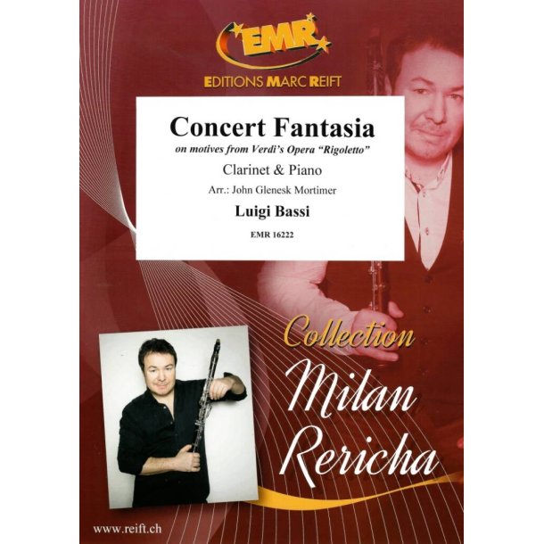 Concert Fantasia : on motives from Verdi's Opera Rigoletto