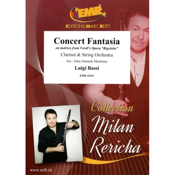 Concert Fantasia : on motives from Verdi's Opera Rigoletto