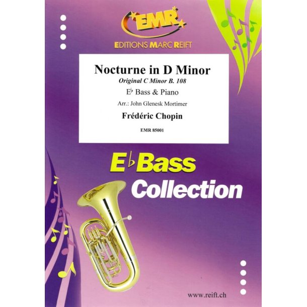 Nocturne in D Minor : Original C Minor B. 108
