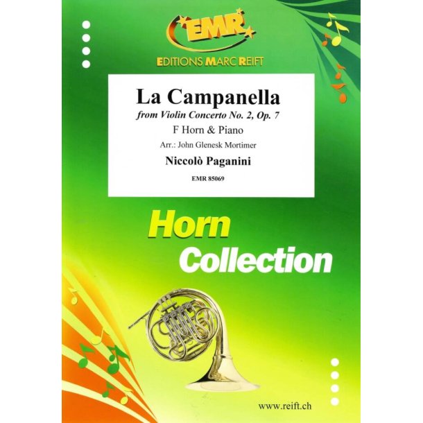 La Campanella : from Violin Concerto No. 2, Op. 7