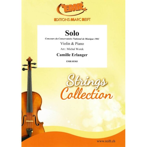 Solo : Concours du Conservatoire National de Musique 1901