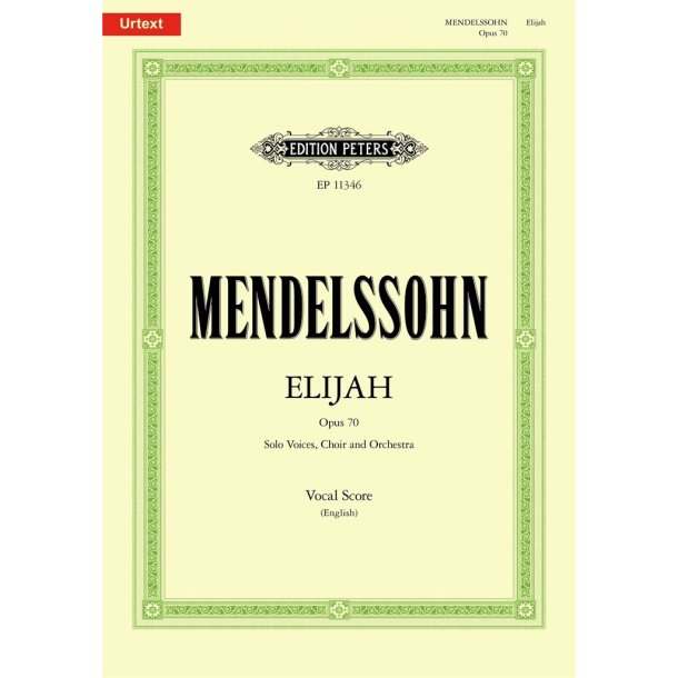 Elijah (Elias) Opus 70