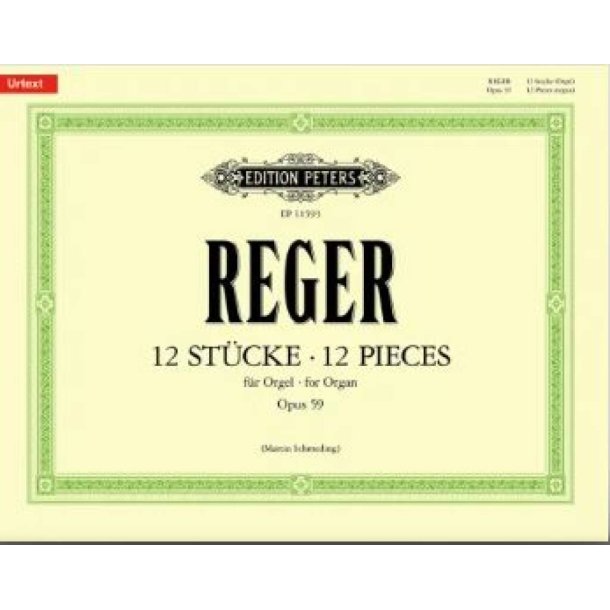 Twelve Pieces Op. 59