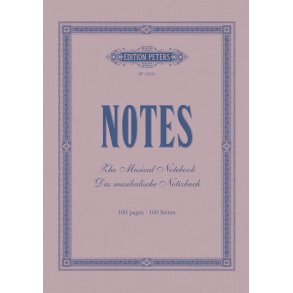 Notes: The Musical Notebook : Das musikalische Notizbuch - A5