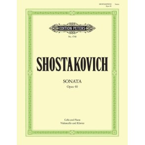 Cello Sonata in D minor Op. 40