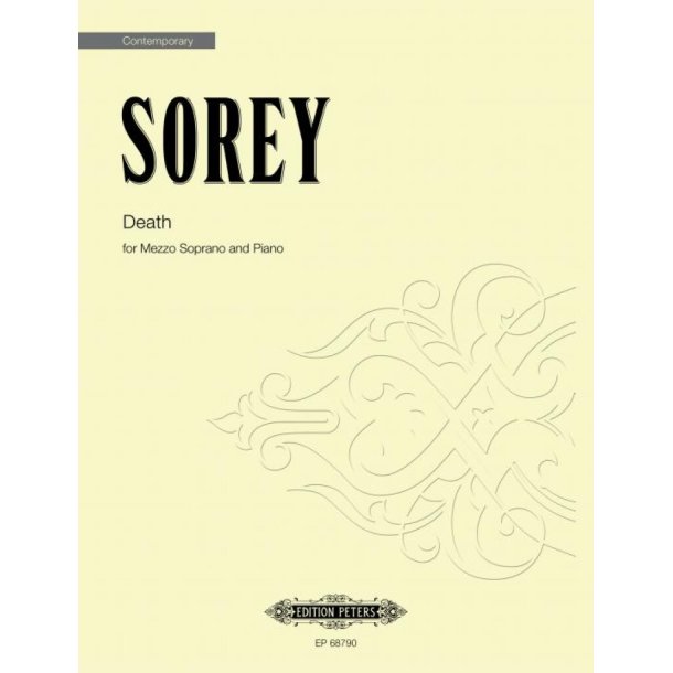 Death : for Mezzo Soprano and Piano