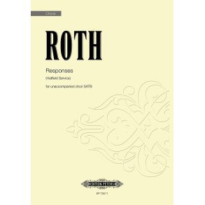 Responses (Hatfield Service) : for unaccompanied choir SATB