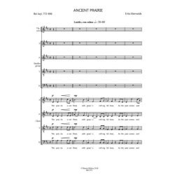 Ancient Prairie : for mixed choir (SATB+SSAATTBB) and violin