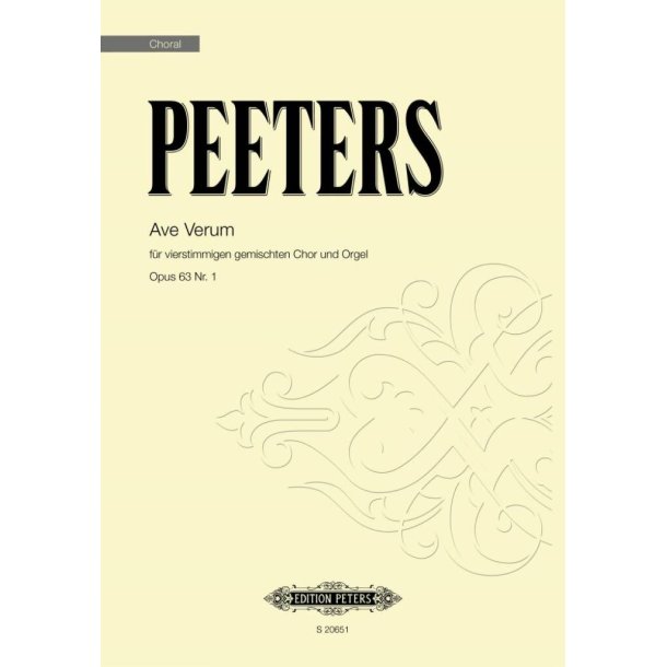 Ave Verum, Op. 36 No. 1