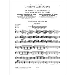 La Perfetta Indipendenza delle Dita e dell'Arco : sul violino