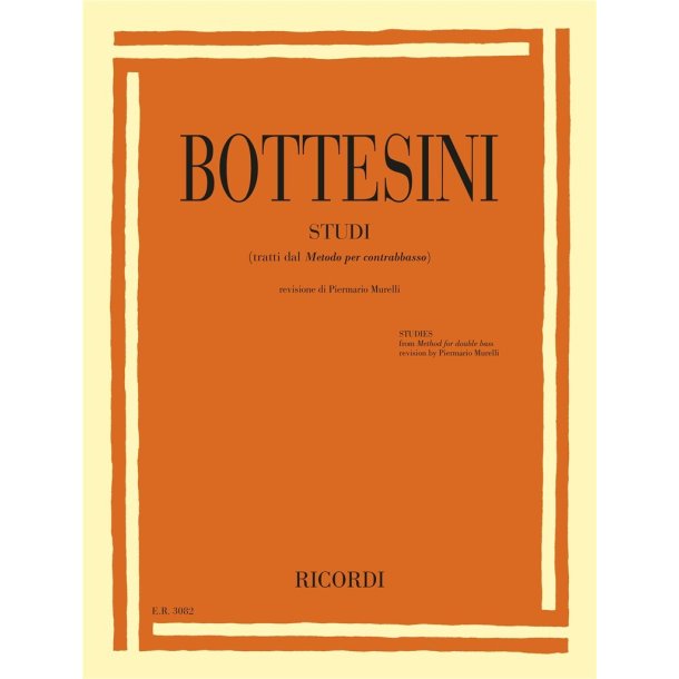 Studi (tratti dal "Metodo per contrabbasso") : Revisione di Piermario Murelli