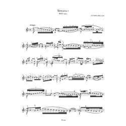Sonatas and Partitas for solo violin : Edizione critica a cura di Fulvio Luciani