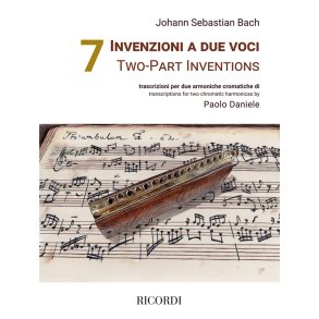 7 Invenzioni a due voci : Trascrizioni per due armoniche cromatiche di Paolo Daniele