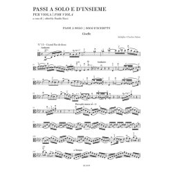 Passi a solo e d'insieme per viola : a cura di Danilo Rossi