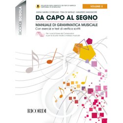 Da capo al segno (Ricordi Scuola) - vol. 2 : Manuale di grammatica musicale con esercizi e test di verifica scritti