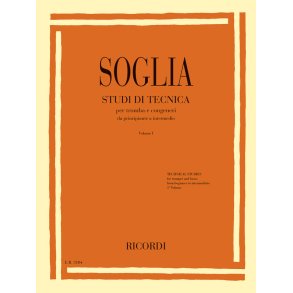 Studi di tecnica per tromba e congeneri Vol. 1 : Technical Studies for trumpet and brass 1st volume