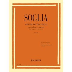 Studi di tecnica per trombone e congeneri Vol. 1 : Technical Studies for trombone and brass 1st volume