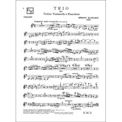 Trio : per pianoforte, violino e violoncello