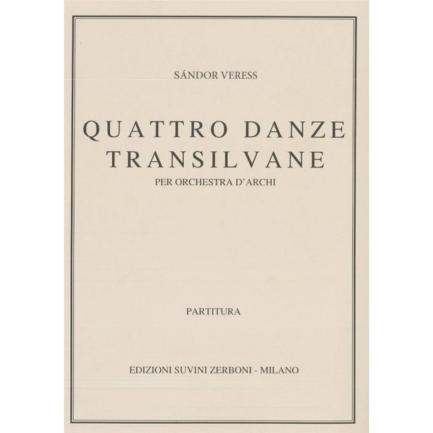 Quattro danze Transilvane