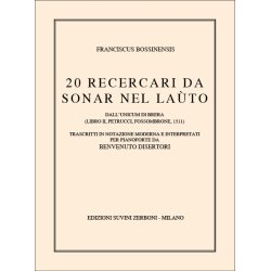 Venti Ricercari da Sonar Nel Lauto Per Liuto