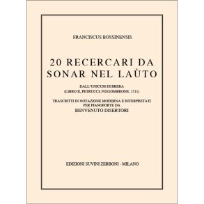 Venti Ricercari da Sonar Nel Lauto Per Liuto