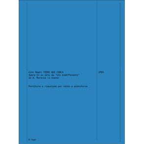 Vieni Qui Carla : Opera in un atto da 