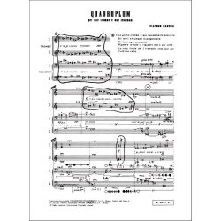 Quadruplum : per due trombe e due tromboni