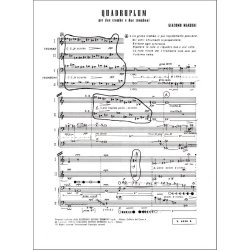 Quadruplum : per due trombe e due tromboni