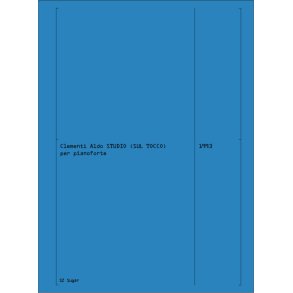 Studio (Sul Tocco) : per pianoforte