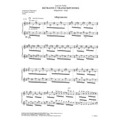 Retratos Y Transcripciones : Versione per fisarmonica di Claudio Jacomucci