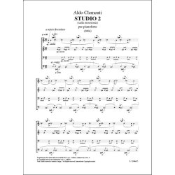 Studio 2 (Sulla Monotonia) : per pianoforte