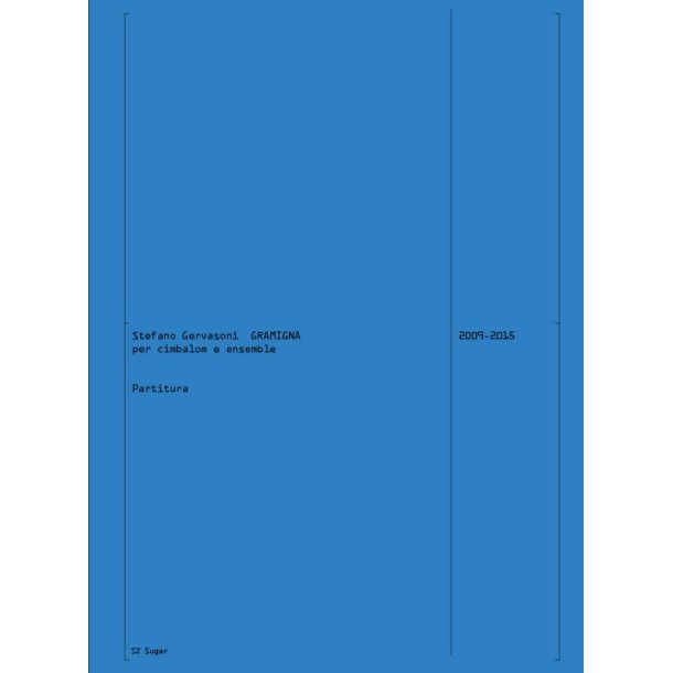 Gramigna : per cimbalom e ensemble