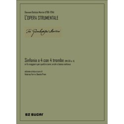 Sinfonia A Quattro Con Quattro Trombe Hh.30 N. 4) : in fa magg. per quattro trombe, archi e basso continuo