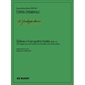 Sinfonia A Quattro Con Quattro Trombe (Hh.30 N. 5) : in re magg. per quattro trombe, archi e basso continuo