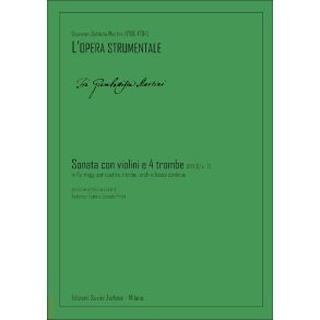 Sonata Con Violini E Quattro Trombe (Hh.30 N. 7) : in re magg. per quattro trombe, archi e basso continuo