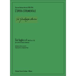 Sei fughe a 4 (HH.21 nn. 1-6) : per archi (e basso continuo)