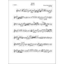 Sei fughe a 4 (HH.21 nn. 1-6) : per archi (e basso continuo)