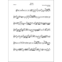 Sei fughe a 4 (HH.21 nn. 1-6) : per archi (e basso continuo)