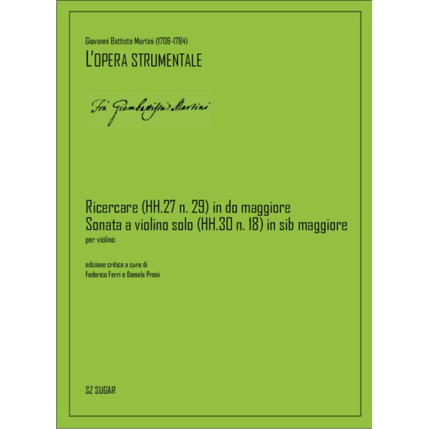 Sonate : Per Violino Solo (Hh.27 N. 29 - Hh.30 N. 18)