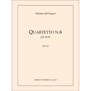 Quartetto N. 6 : per archi