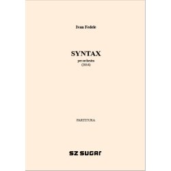 Syntax : per orchestra (2014)