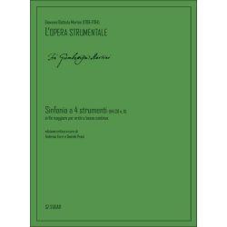 Sinfonia a 4 strumenti (HH.30 n. 11) : in Re maggiore per archi e basso continuo