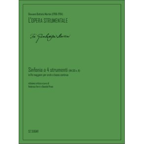 Sinfonia a 4 strumenti (HH.30 n. 11) : in Re maggiore per archi e basso continuo