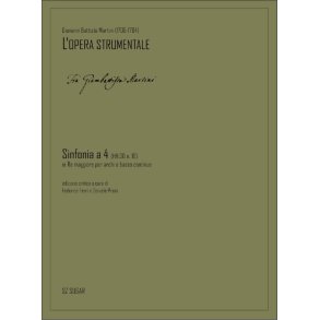 Sinfonia a 4 (HH.30 n. 10) : in Re maggiore per archi e basso continuo