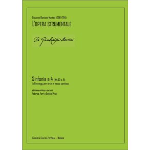 Sinfonia a 4 (HH.30 n. 9) : in Re magg. per archi e basso continuo