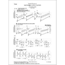 Sentire con tatto : per quartetto d'archi (2017,rev.2019)