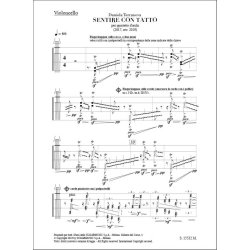 Sentire con tatto : per quartetto d'archi (2017,rev.2019)