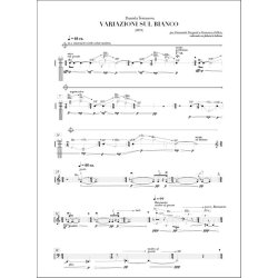 Variazioni sul bianco : per violoncello e pianoforte (2019)