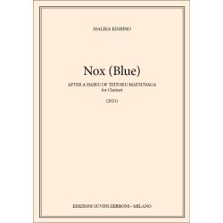 Nox (Blue) : for Clarinet